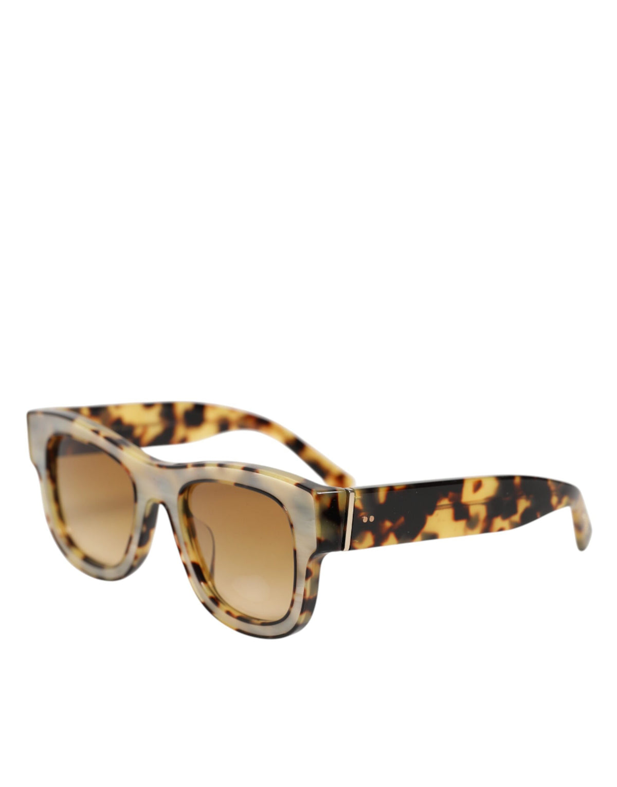 DG4379F White Tortoiseshell Gradient Acetate Shades Sunglasses