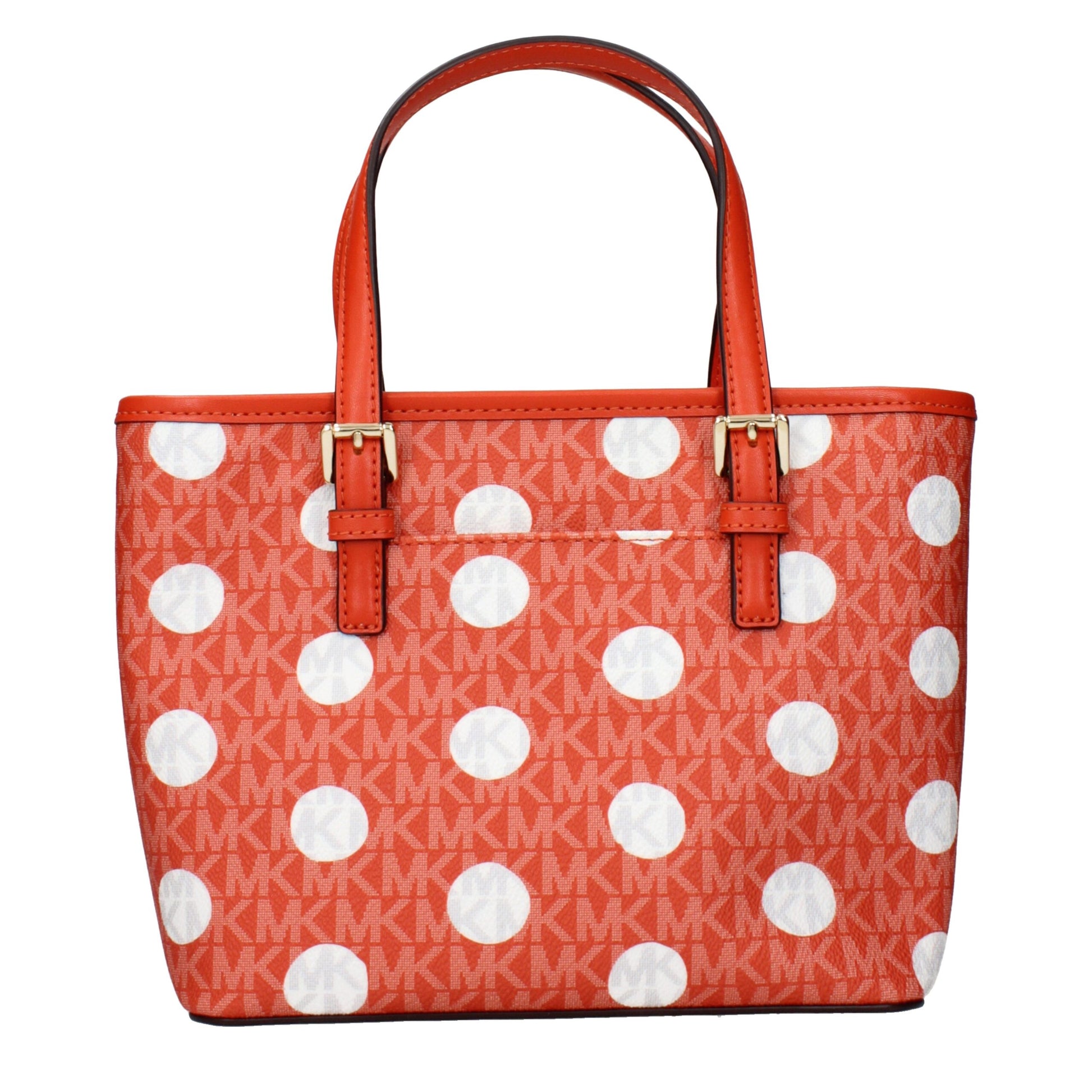 Orange Fabric Backpack