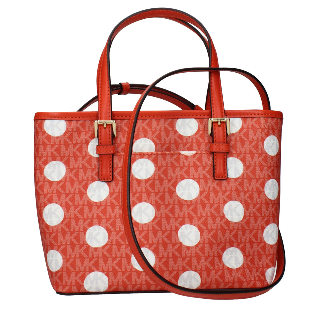 Orange Fabric Backpack