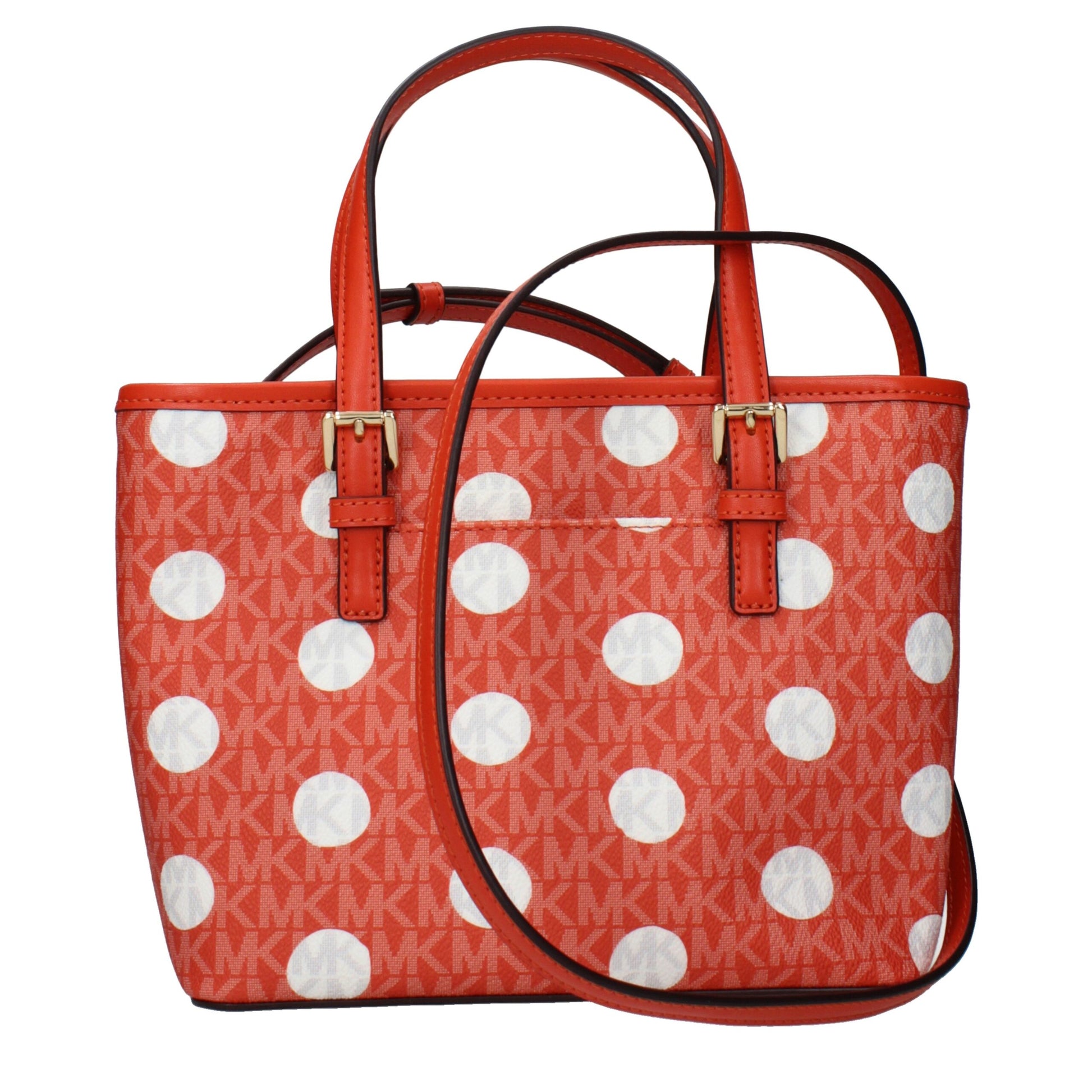 Orange Fabric Backpack