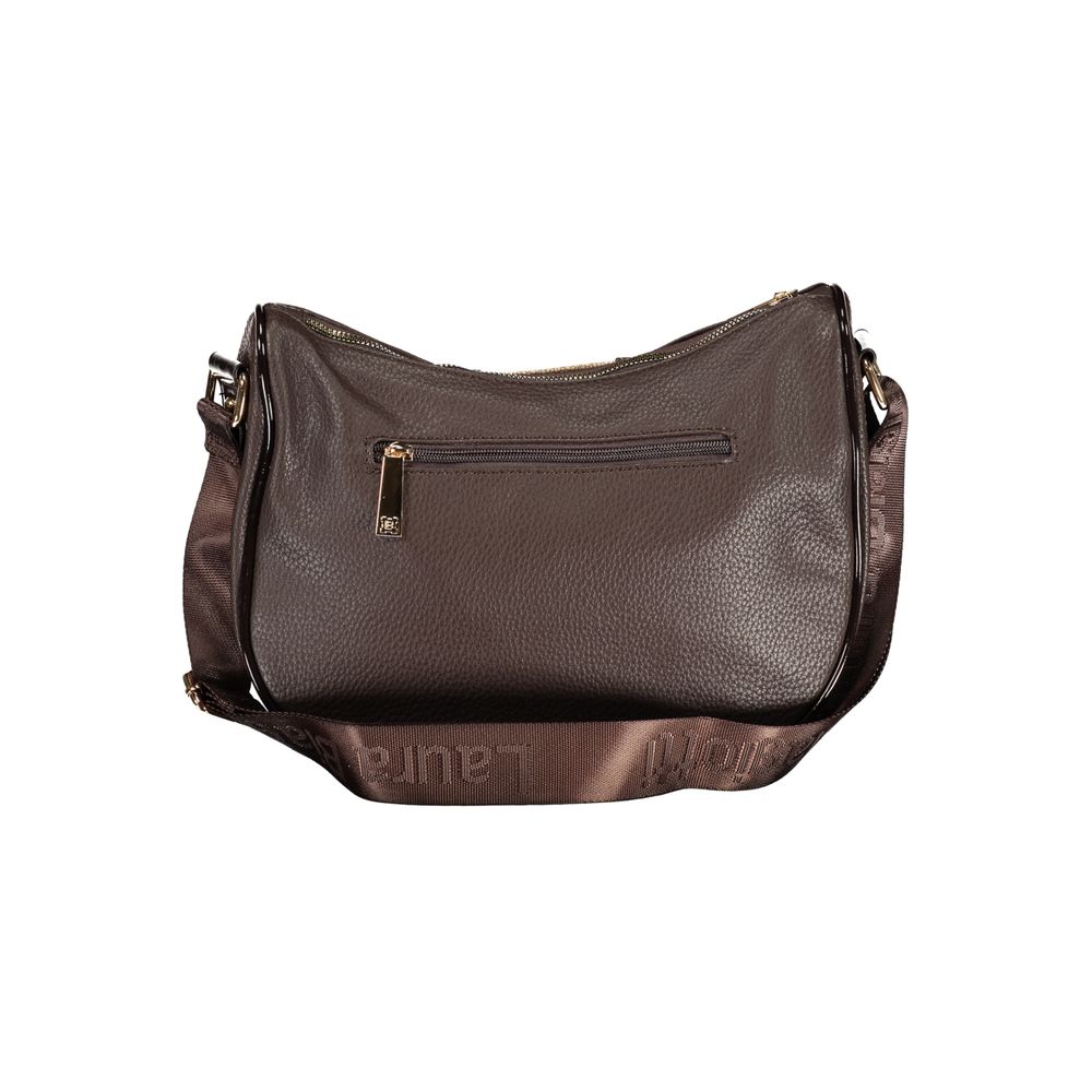 Marrone PVC Women Handbag