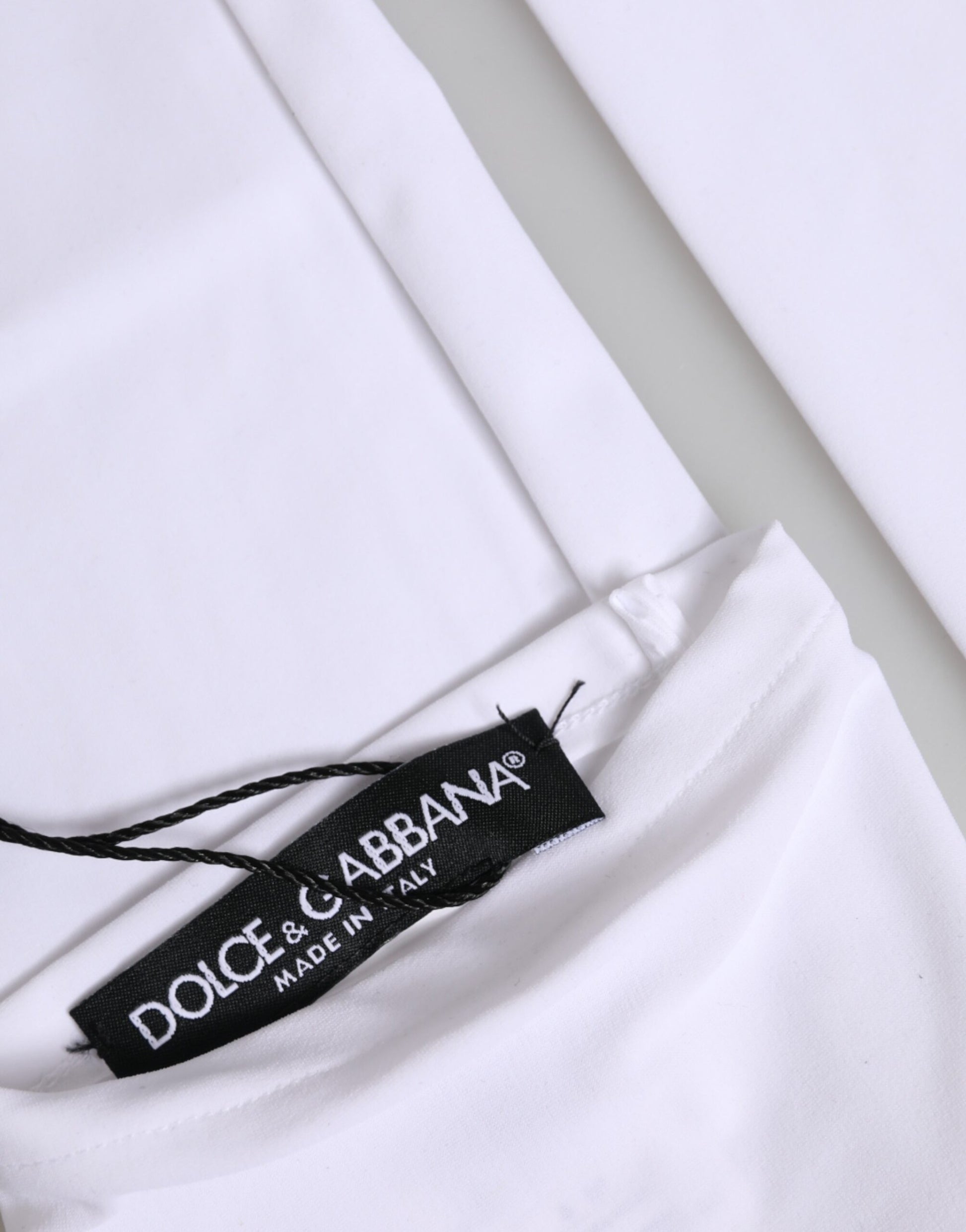 White Nylon Fingerless Elbow Length Women Gloves