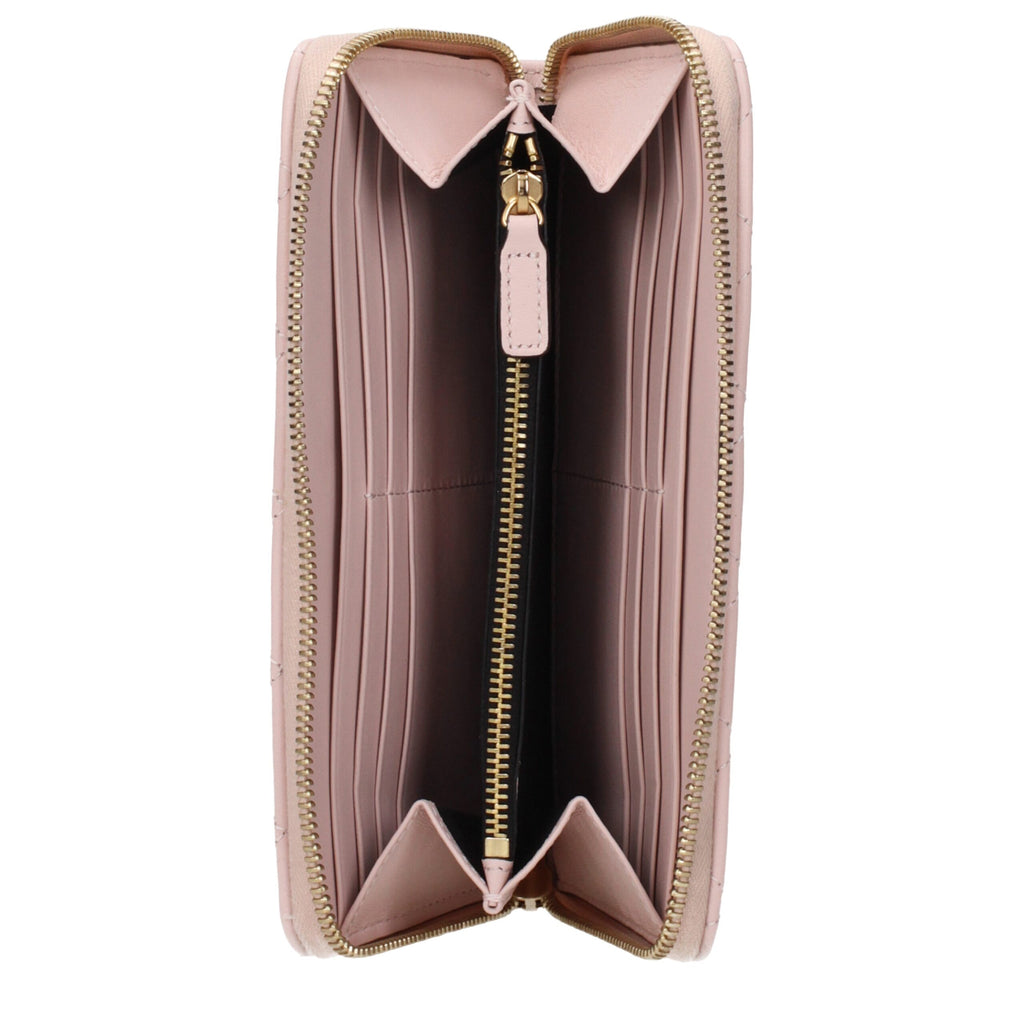 Pink Leather Wallet