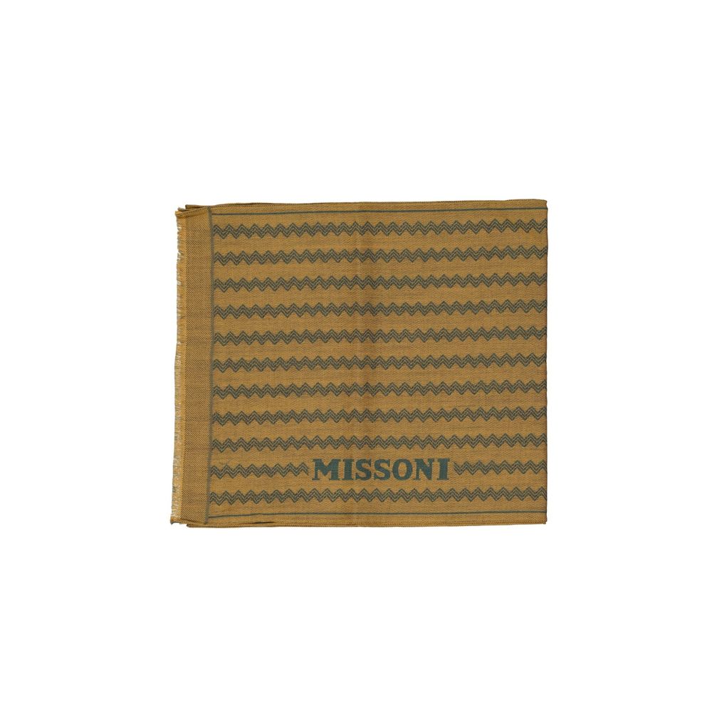 Yellow Wool Scarf