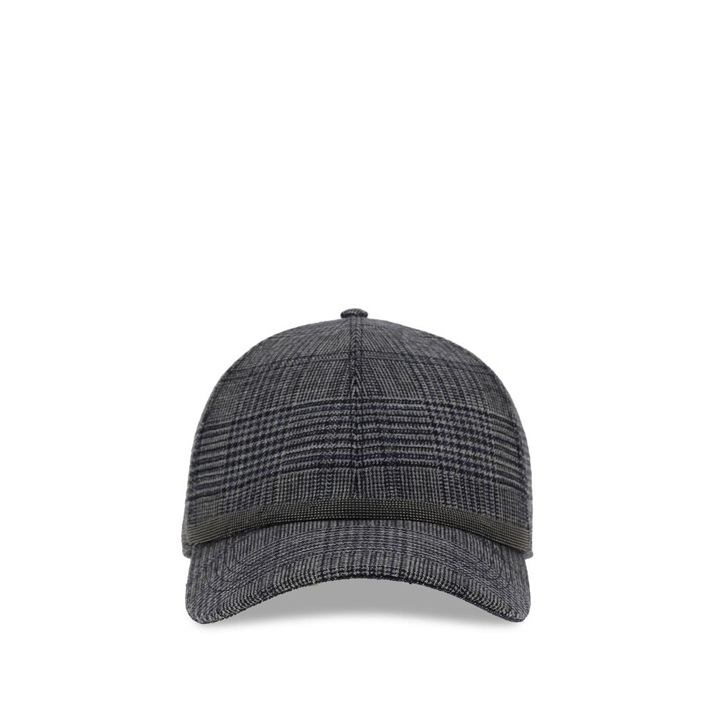 Gray Fleece Wool Cap (Baseball Hat)