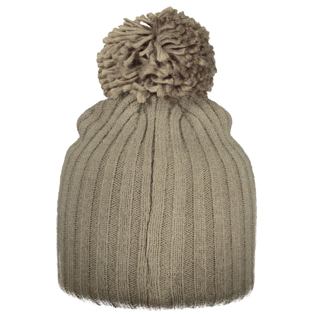 Gray Polyester Women Hat