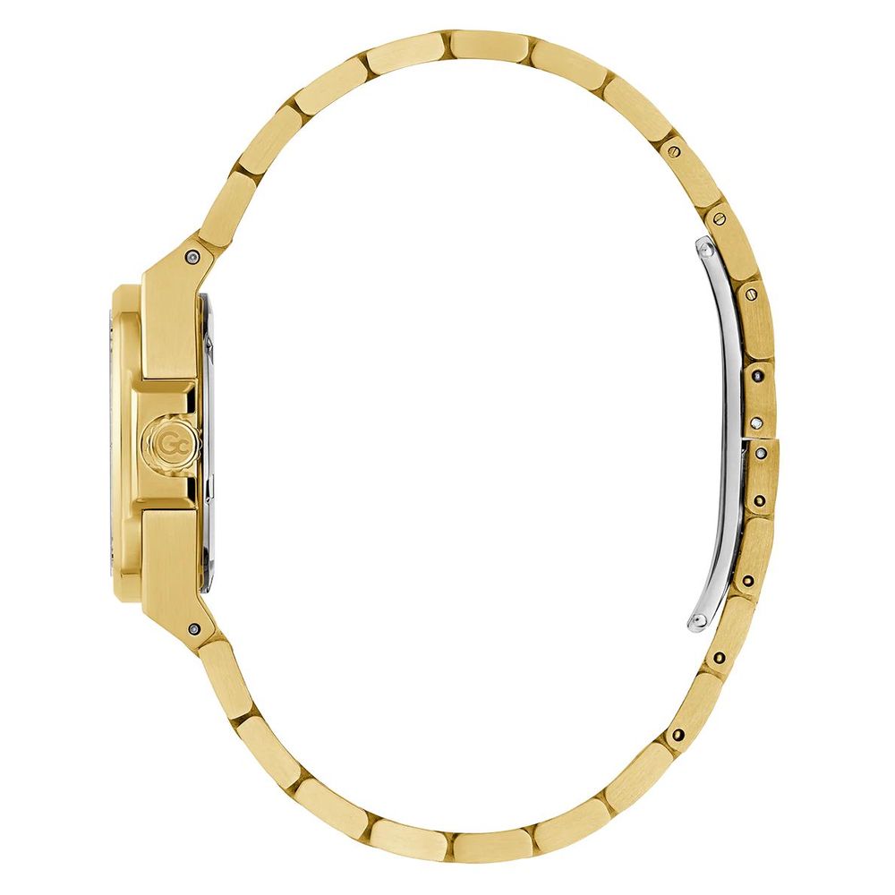 Gold Stainless Steel Dress Watch