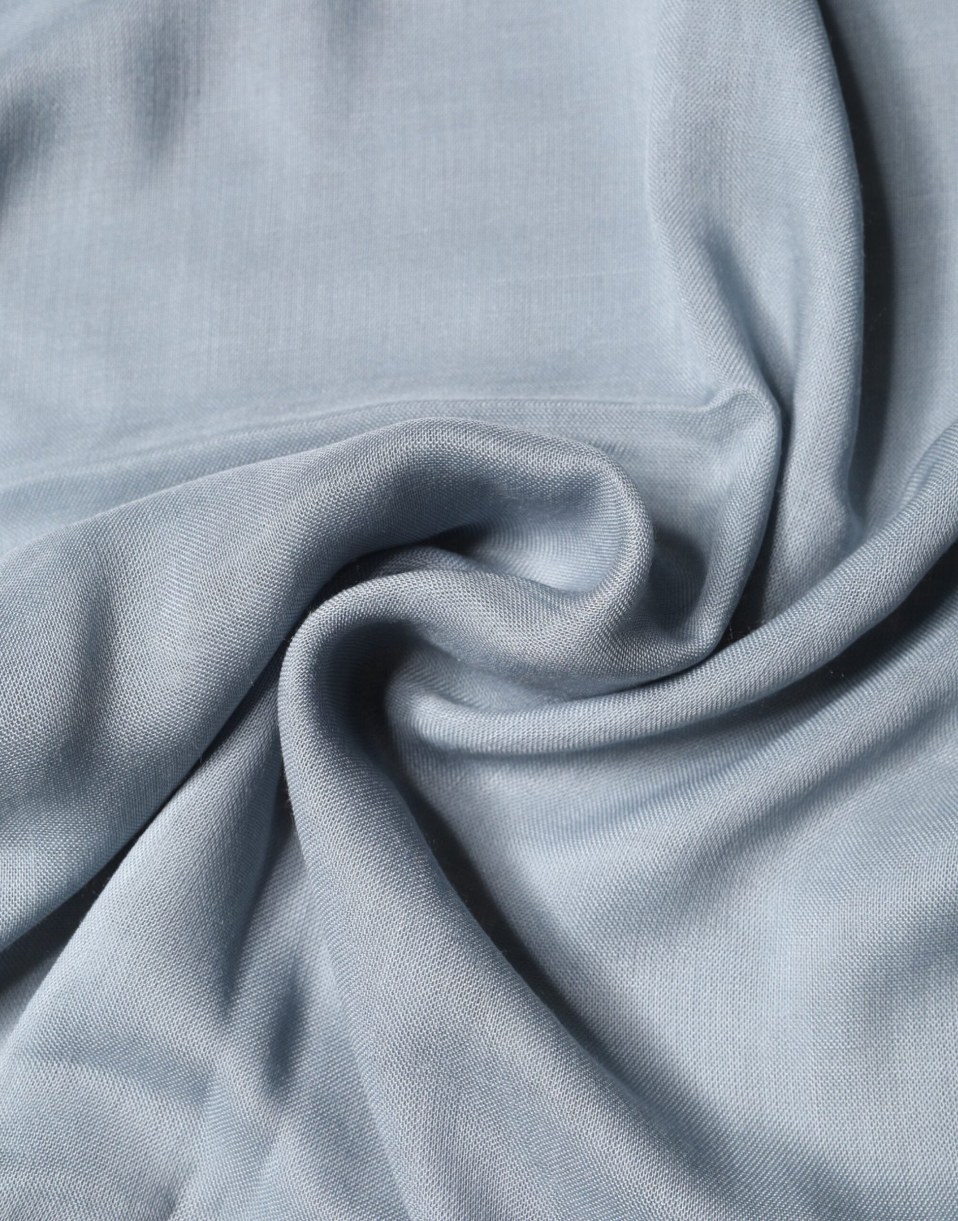 Light Blue Cashmere Knitted Shawl