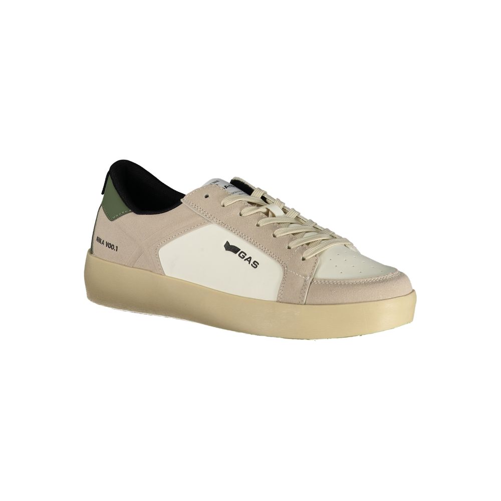 Bianco Polyurethane Men Sneaker