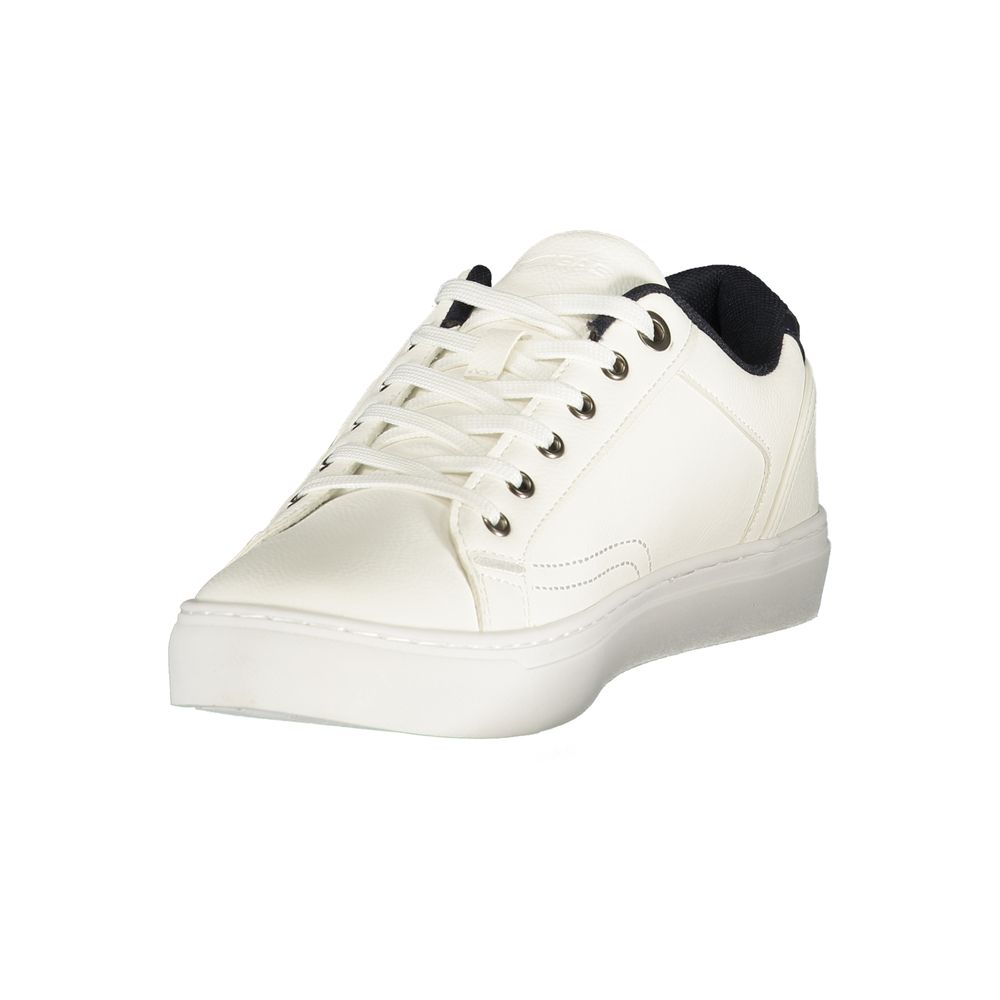 Bianco Polyurethane Men Sneaker