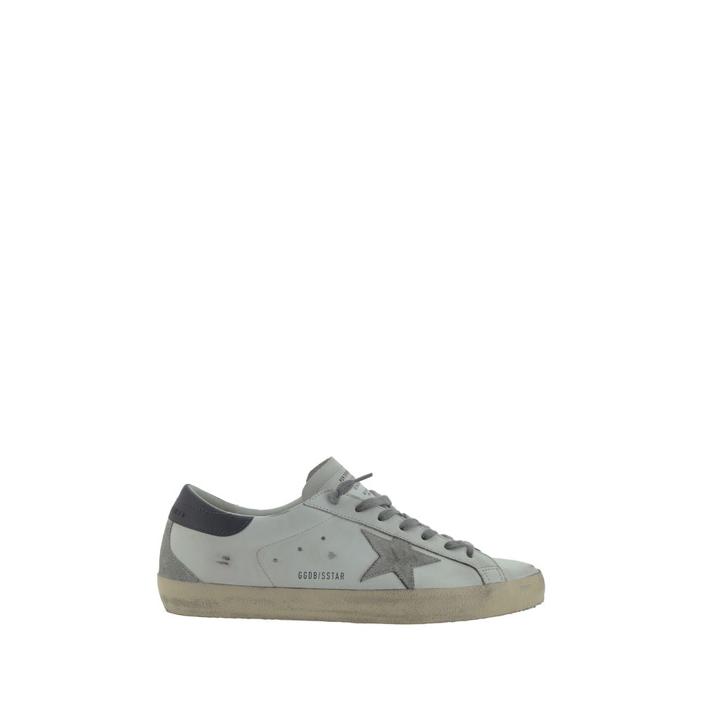 White Calf Leather Bos Taurus Low Top Sneakers