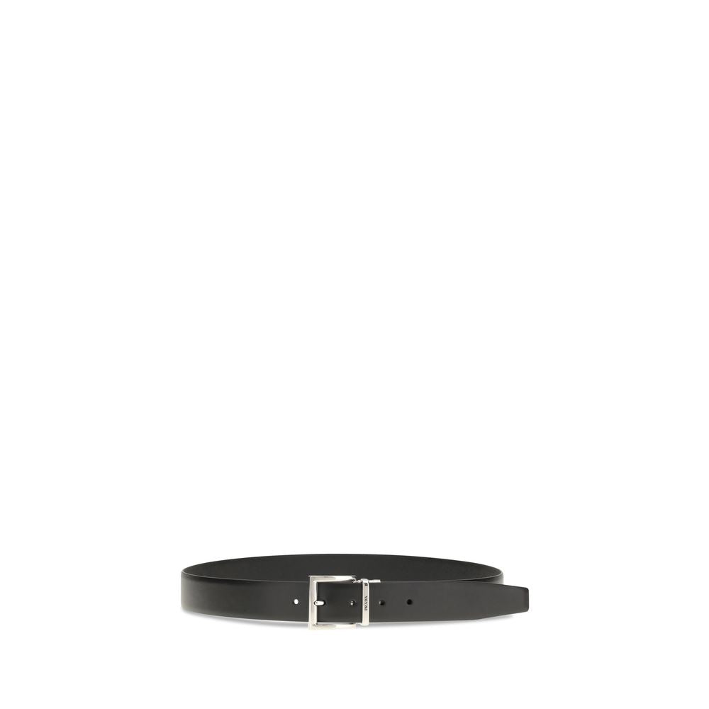 Black Calf Leather Bos Taurus Regular Belt