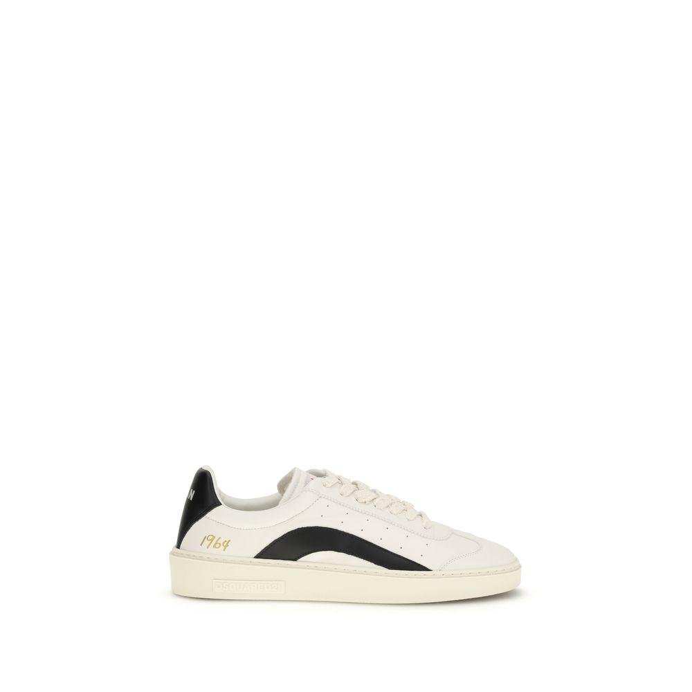 Multicolor Calf Leather Bos Taurus Low Top Sneakers
