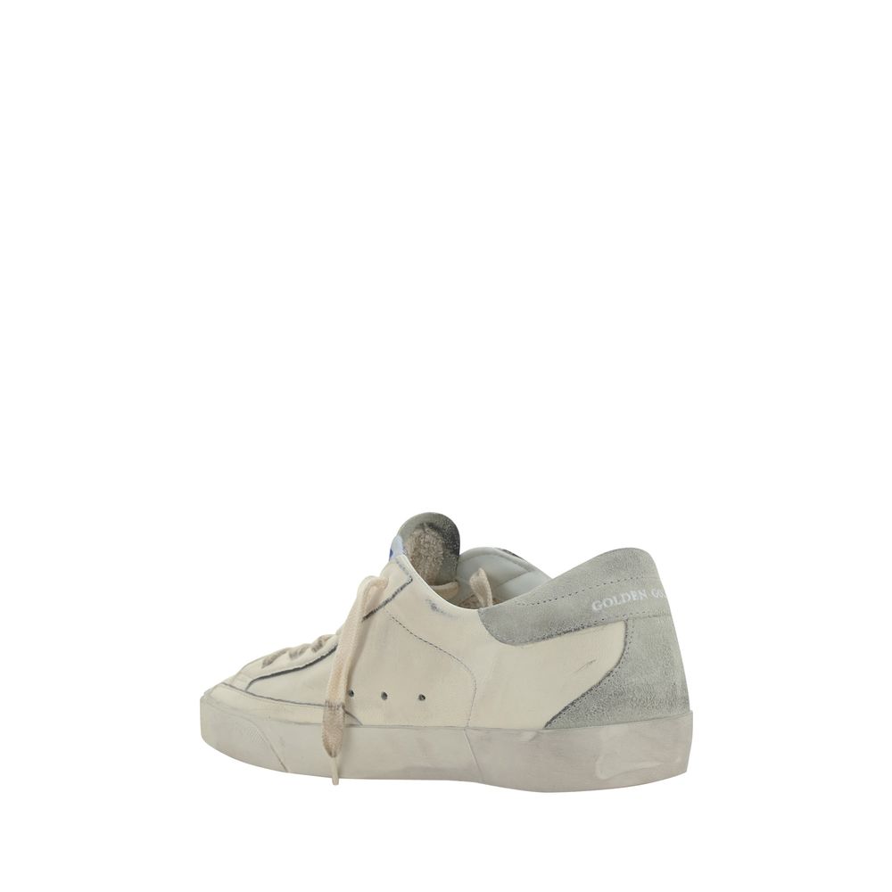 White Goatskin Sneakers