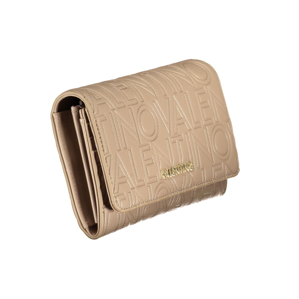 Marrone Polyurethane Women Wallet