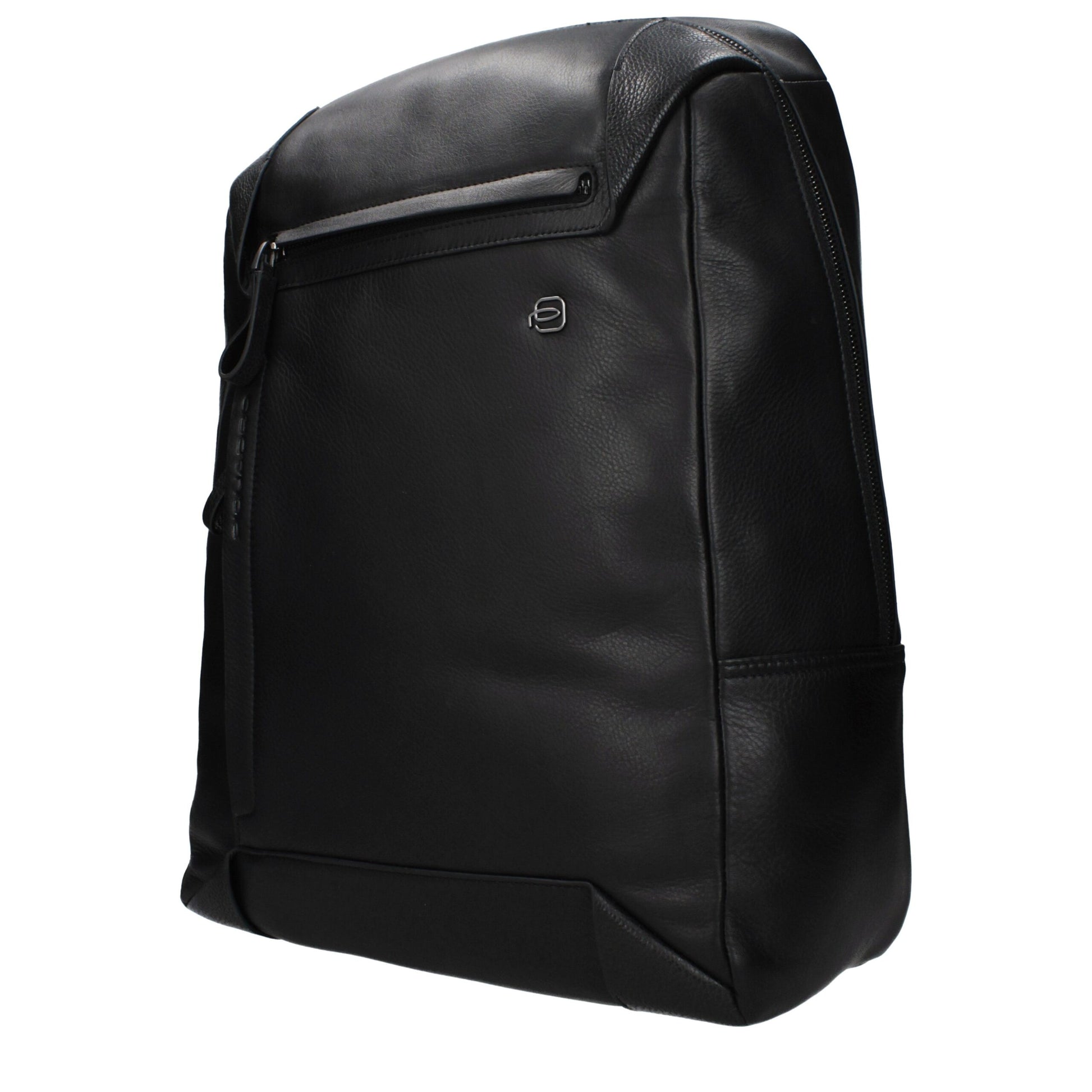 Black Leather Backpack