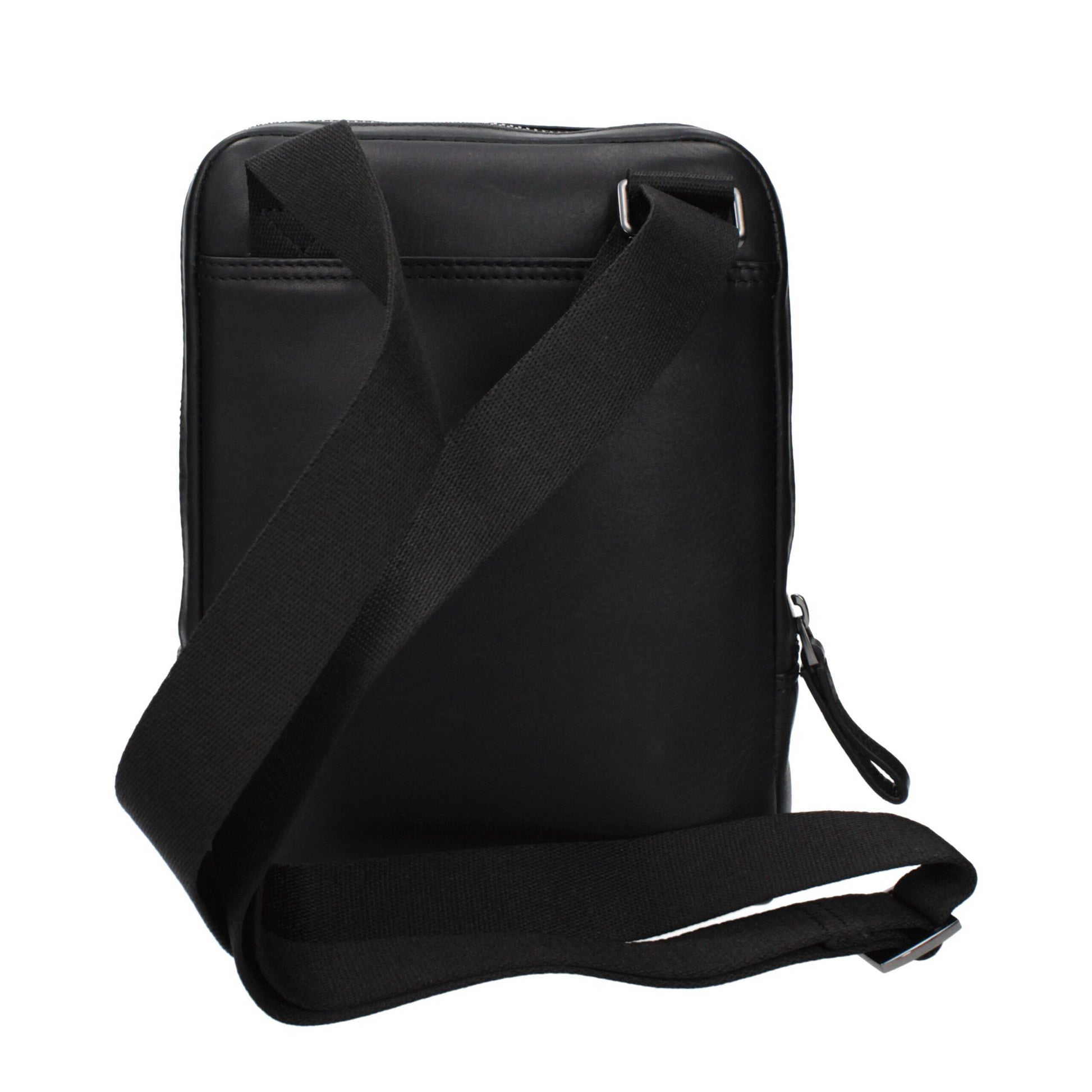 Black Leather Crossbody Bag