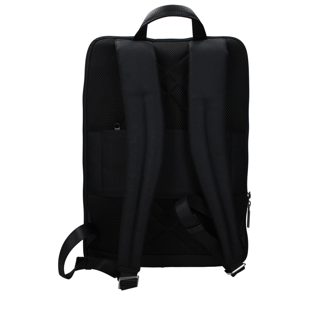Black Fabric Backpack